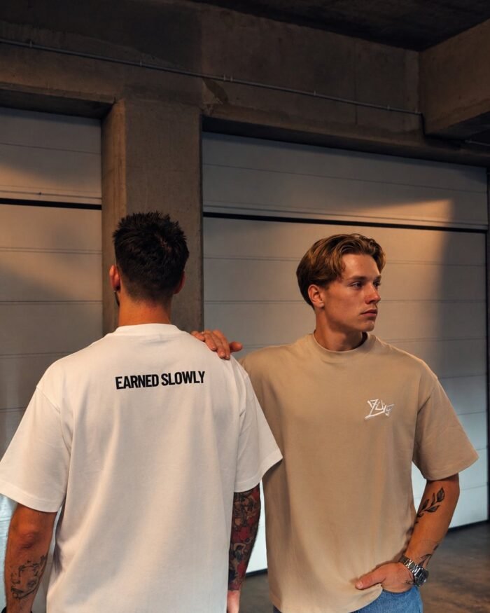 Earned Slowly — HUYS oversized T-shirt